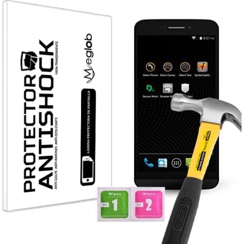 Protector de Pantalla Anti-Shock Anti-Golpe Anti-arañazos Compatible con Silent Circle Blackphone BP1