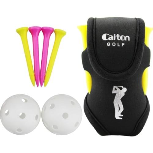 1 Pcs Small Golf Ball Bag Portable Mini Golf Pouch Bag with Balls Tees Small Waist Pack Bag Golf Supplies