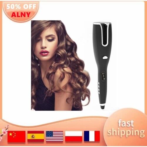 Automatic Curling Iron Hair Waver New Hair Curlers Rollers Air Spin Ceramic Rotating Hair Iron Wand Auto Electric Hair Curler