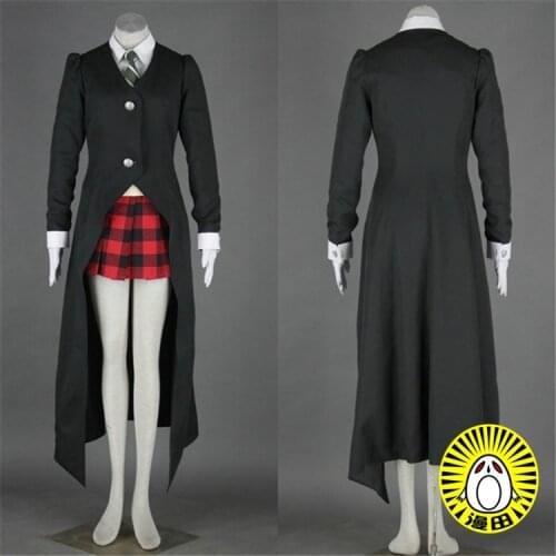 Free shipping Cartoon Anime Soul Eater Cosplay Maka Albarn Cos Woman Man Halloween Party Cosplay Costume