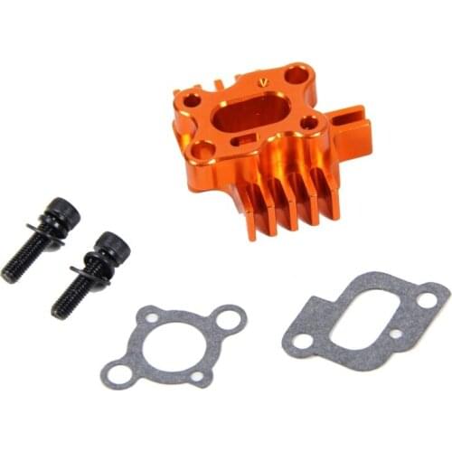 CNC precision machining all metal with heat sink air intake base for LOSI 5IVE-T DBXL ROVAN KM HPI BAJA 5B 5T 5SC