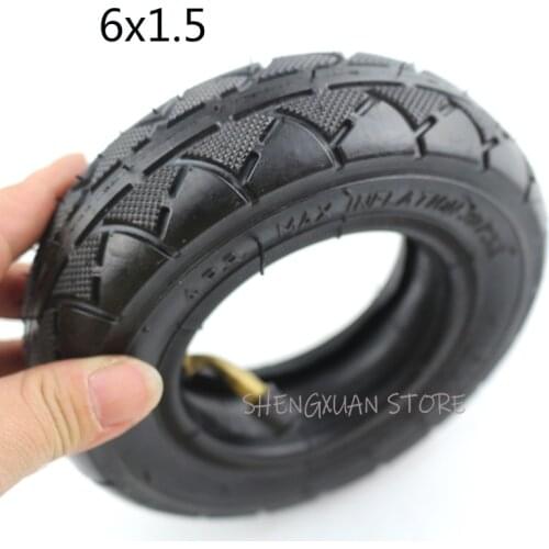 Good quality 6 Inch 6X1.5 6x1 1/2 Tyre Inner Tube for wheelchair electric scooter balancing car 1 order