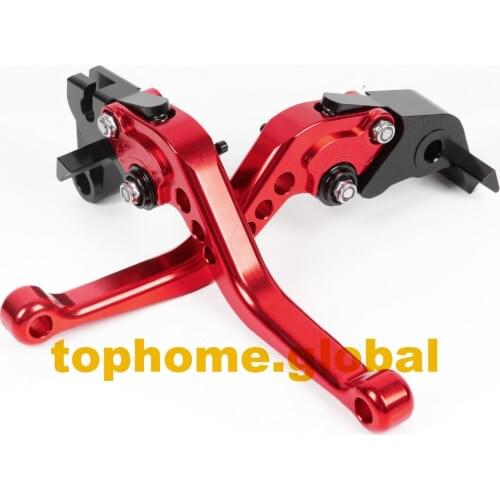 Red Short Clutch Brake Levers For TRIUMPH SPRINT RS 1999 - 2003 CNC Adjustable Motorcycle Accessories 00/01/02