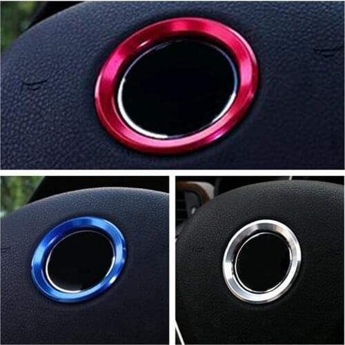 New Ring Steering Wheel Circle Sticker For BMW M3 M5 E36 E46 E60 E90 E92 X1 F48 X3 X5 X6 Color My Life Car Styling Decoration