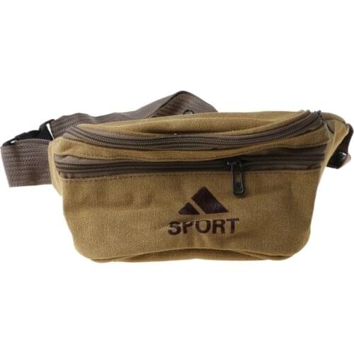 Y166 Durable Men Fanny Waist Pack Belt Hip Bum Military Running Bag Pouch