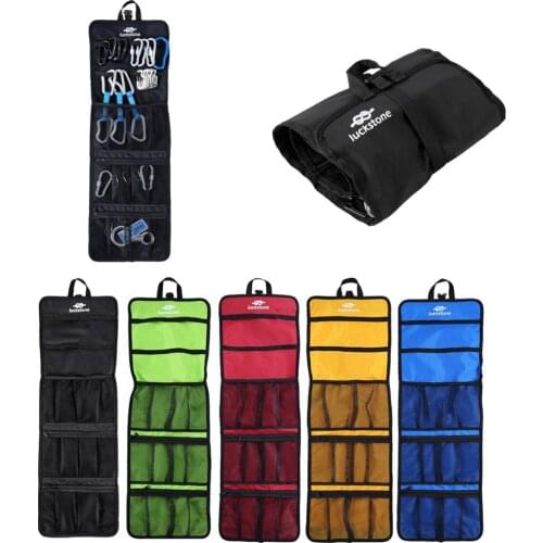 Professional Rock Climbing Carabiner Gear Equipment Organizer Pack Hand Bag