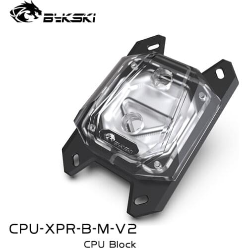 Bykski CPU Water Block use for AMD RYZEN 3000 RYZEN 7 RYZEN 5 RYZEN 3 AM3/AM3+/AM4 X470 X570 Motherboard Socket