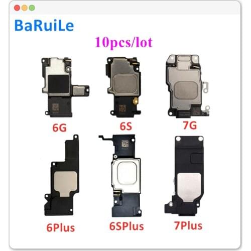 BaRuiLe 10pcs Sound Ringer Loud Speaker For iPhone 6 6G 6S 7 Plus 7G Loudspeaker Buzzer Ringtone Flex Cable Ribbon