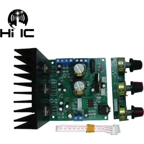 30W+25W*2 Subwoofer 2.1 Digital Power Amplifier Board LM1875 Amplifiers NE5532 OPAMP AC 12-18V