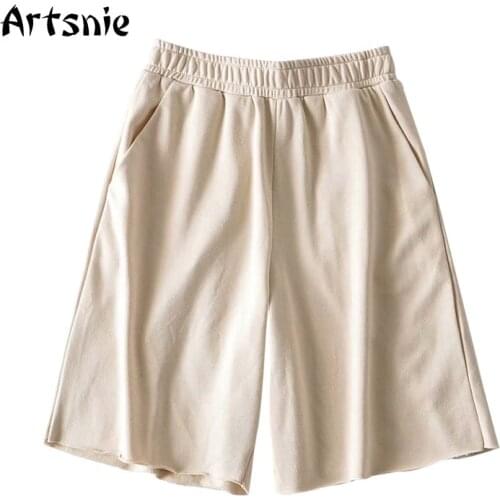 Женские завышенные шорты Artsnie China At AliExpress