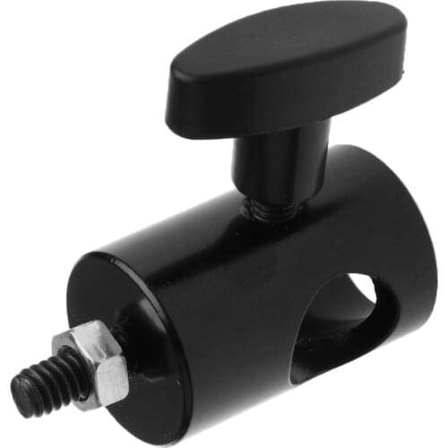 Rapid Adapter Converts 5/8inch Stud to 17mm Long 1/4inch - 20 Thread Light Stand / Speelight Speedlite Bracket