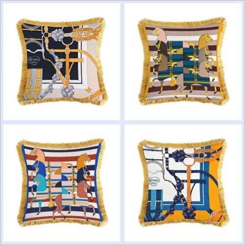 45x45cm Cartoons Sofa Pillowcase Pink Cushion Cover Throw Pillow Case Home Sofa Bed Chair Decoration 17.72x 17.72inch