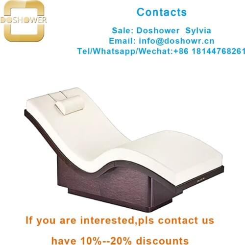 Doshower DS-W1720 wooden thai massage bed of hydro massage table for facial bed massage bed medical massage spa equipment