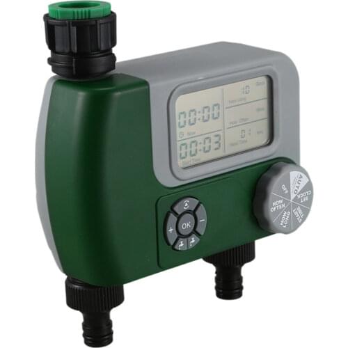 Dual Interface Watering Timer Digital Display Faucet Sprinkler Controller