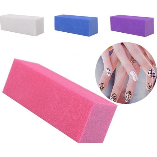 Hot sale 10Pcs Nail Manicure Buffing Sanding Buffer Block Files Salon Art Polisher Tool Nail Art & Tools Easy to Use