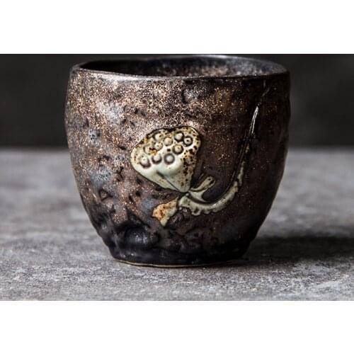 LUWU Ceramic Tea Cup Set of 2 Cups 100ml