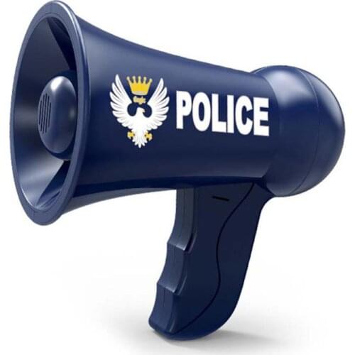 Megaphone for Kids Pretend Police Props for Kids Children Police Siren Toys Dropship