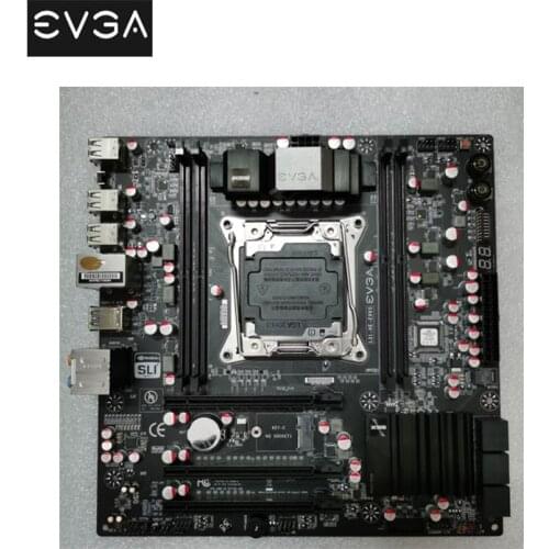 For EVGA X99 MICRO Motherboard LGA 2011 V3 DDR4 For Intel X99A X99M Desktop Mainboard SATA II PCI-E X16 Used