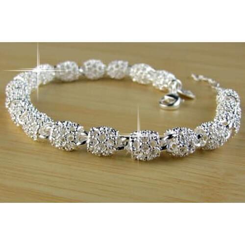Fashionable Bracelets For Women Luxury Sterling Silver color M925 Wedding Jewelry Bracelets and Bangles