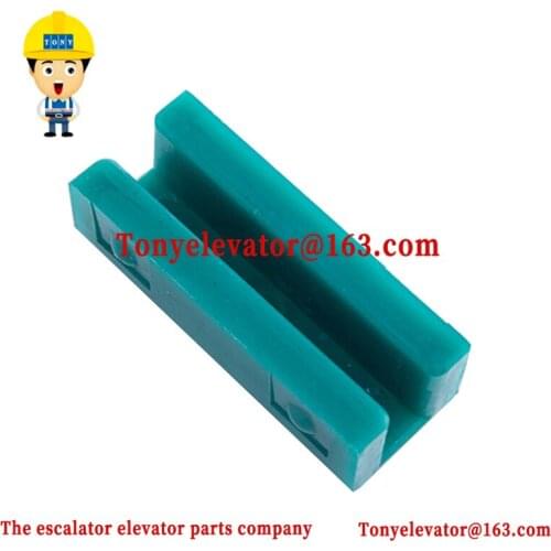 Elevator Guide Shoe Liner Length 80mm Groove Width 10mm