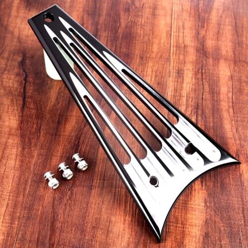 New Aluminum Black Shallow Cut Billet Frame Grill For Harley Touring Street Glide FLHX FLHTK 2009-2016