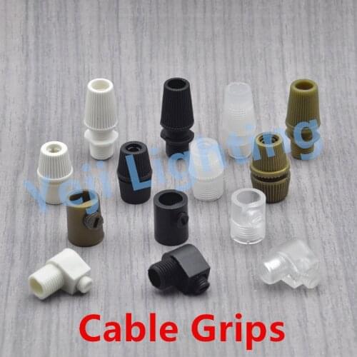 Dining lamp wire buckle Plastic wire lock cap M10 tooth cable clip wire grips for ceiling lamp chandeliers led pendant light diy