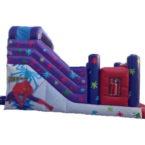Popular inflatable land slide inflatable bouncer slide for kids