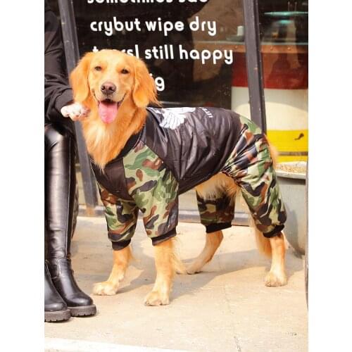 Winter Pet Clothes For Dogs Camouflage Puppy Pet Coat Jacket Warm Dog Jumpsuits Clothing Overall