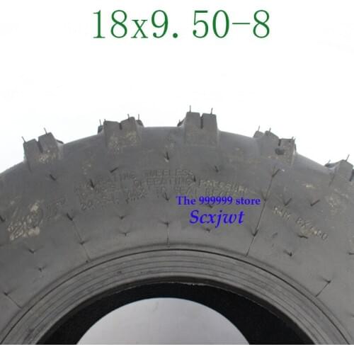 18X9.50-8(220/55-8) Kart Auto Parts 7 inch ATV Tires 18X9.50-8 18*9.50-8 Highway Tire Wear-resistant Wheel Tires