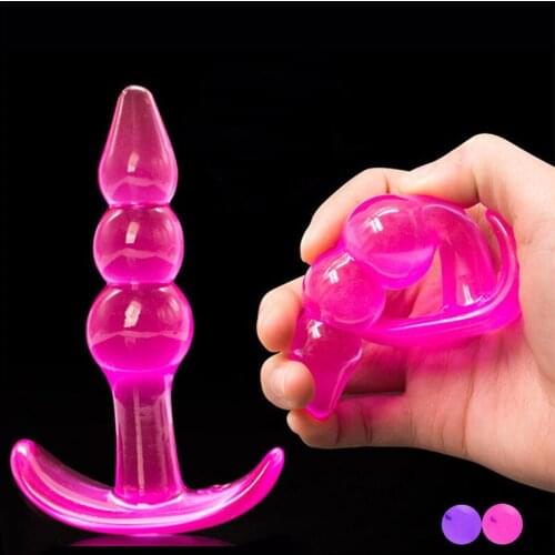 Penis Anal Butt Plug Erotic Gay Strapon Mini Dildo Anal Beads Massage G-spot No Vibrator Adult Sex Toys For Woman Men Sex Shop