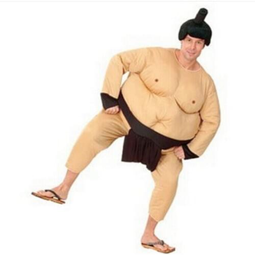 Free shipping Halloween dress suit men stage game show adult Japanese Sumo suit
