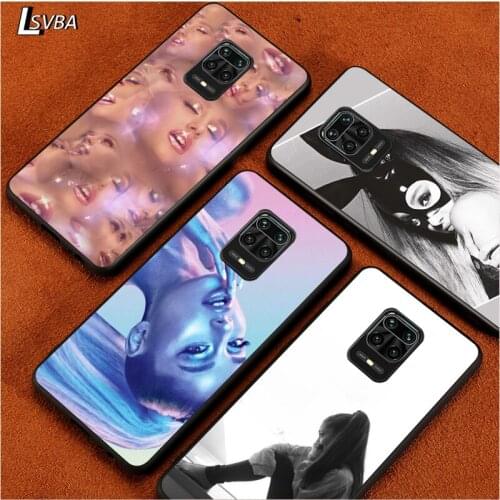 Black Soft Cover Beauty Music Girl for Xiaomi Redmi Note 9 9S 8 8T 7 7S 6 5A 5 4X 4 Pro Max Prime Phone Case