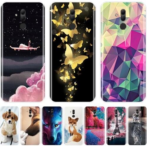Lovely animals Back Cover For Huawei Mate 7 8 9 10 20 30 Lite Soft TPU Silicone Phone Case For Huawei Mate 9 10 20 30 Pro Case