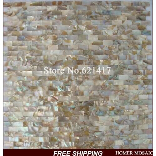 Dapple shell mosaic tiles, kitchen backsplash mosaic tiles, mother of pearl mosaic tiles