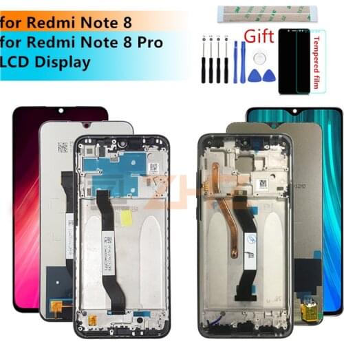 For Xiaomi Redmi note 8 note8 lcd Display Touch Screen Digitizer Assembly Replacement Parts For Redmi note 8 pro lcd
