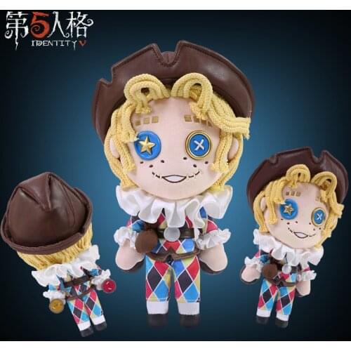 Game Identity V Mike Morton Acrobat Cosplay Pillow Plush Doll Plushie Toy Change suit Dress Up Clothing Cute Christmas Gift