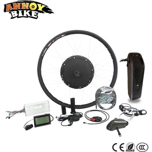 48v 1000w Electric Motor Wheel Conversion Kit With Battery Electric Bicycle 18'' 20'' 24'' 26'' 700C 29'' Bicicleta Electrica