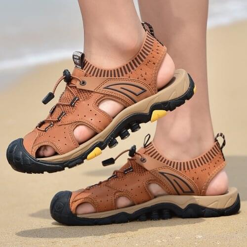 Mens mesh ete herren running de work hombre fashion homme zomerschoenen heren beach Mens flip sandalsslippers verano shoe flops