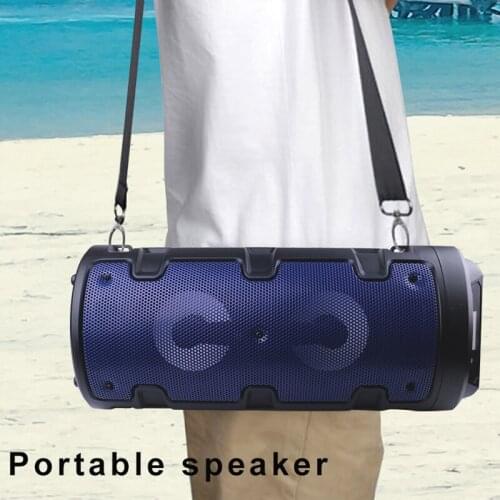 Portable Bluetooth Speaker High Power Subwoofer Outdoor Bass Music Center Wireless Column Support USB FM Radio TF caixa de som