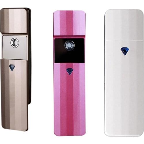 Portable Nano Spray Mist Handy Facial Steamer Mister Usb Rechargeable Face Moisturize Hydrating Sprayer Device Beauty Instrument