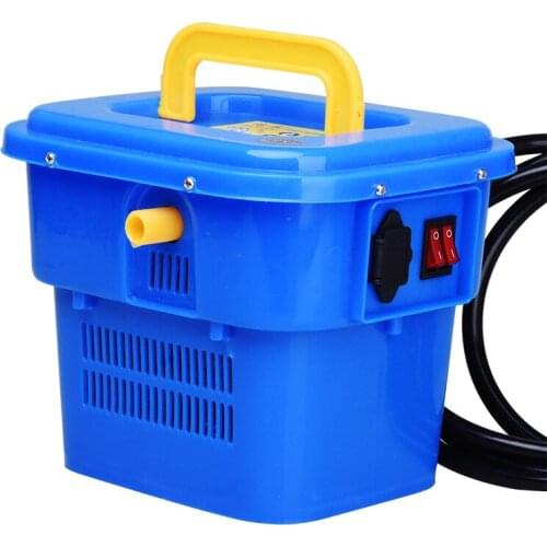 Factory direct sales 2017 new 12V double pump orchard sprayer blue box electric sprayer portable