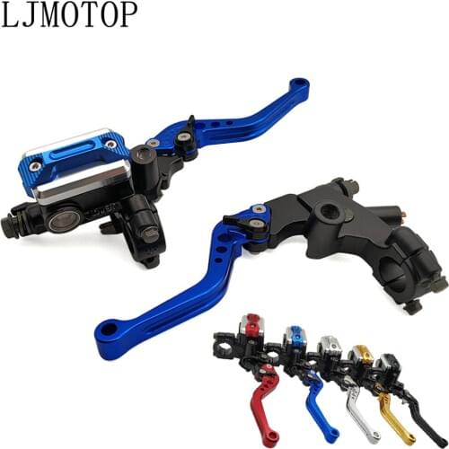 CNC Motorcycle Brake Clutch Levers Master Cylinder Reservoir Set For YAMAHA vmax 1200 1700 v max tenere 700 xtz700 xjr1300
