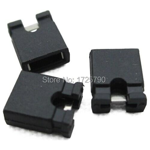 50pcs/lot 2.54mm jumper cap female pin