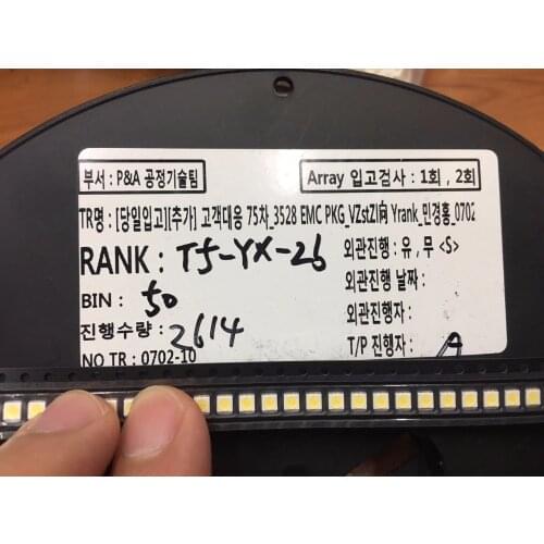 High Power 2835 3528 SMD LEDs Diodes Television Backlit Super Bright Diodo SMD LED 1210 3528 1W 100LM Cool White TV Backlight