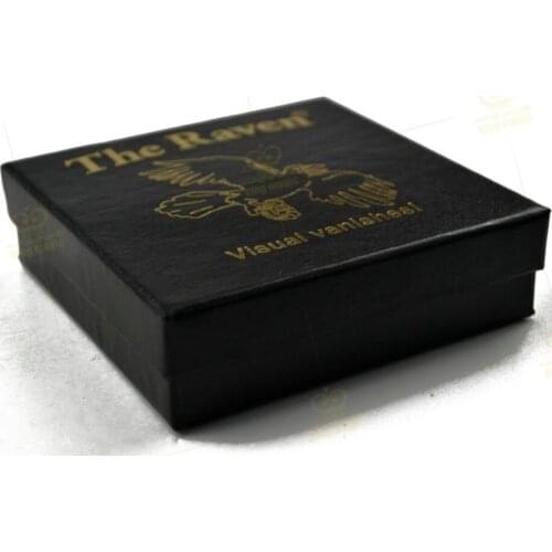 The Raven Vanishing Coin Magic Tricks,Stage Magic Props,Close Up,For Professional Magicians Mentalism,Comedy,Magic Accessories