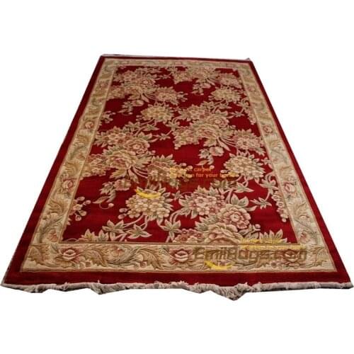 Savonnerie rug for living room russian Savonnerie Heavyweight Big For Living Room Tribal Style Knitting savonnerie