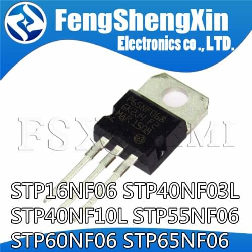 10pcs/lot P55NF06L P55NF06 TO-220 STP55NF06 POWER MOSFET