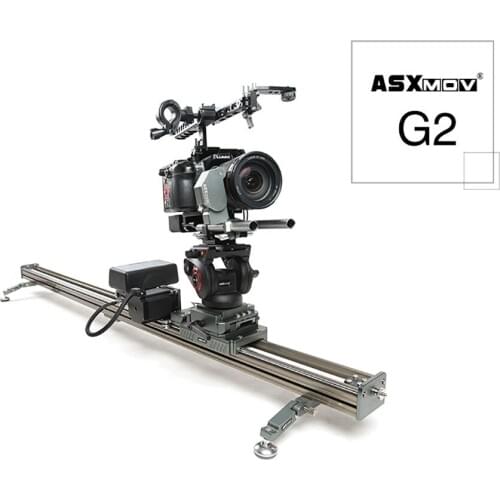 ASXMOV G2 Aluminum connectable rail system video stabilizer timelapse motorized dslr dolly slider for Sony most dslr camera