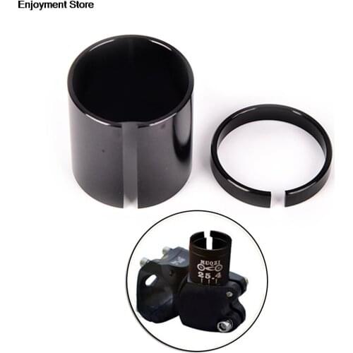 25.4 to 28.6mm Black Bike Bicycle Stem Shim Bike Bicycle Ahead Stem Shim Reducer Conversion Variable Ring Set NEW