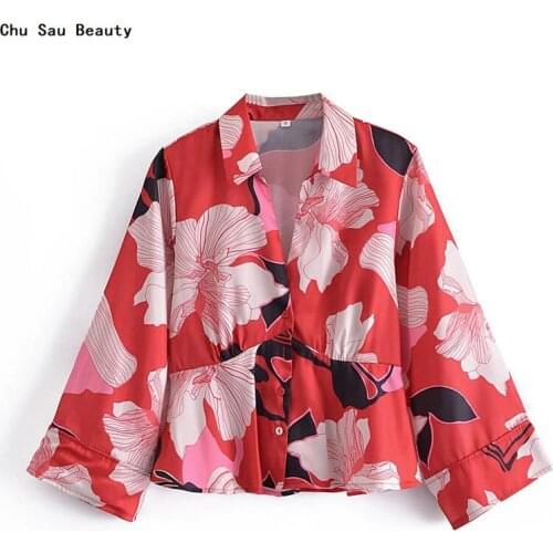 Женские красные рубашки Chu Sau beauty China At AliExpress